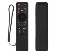 Funda Protectora de Silicona para LG Magic Remote MR25GA, Cubierta Protectora para LG 2025 OLED Smart TV C5 B5 G5 M5 Series Control Remoto - Negro