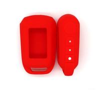 Funda protectora de silicona para llave de coche Starline A92 A94 A64 compatible con sistemas de seguridad de coche Starline (rojo)