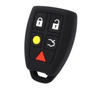 Funda Protectora De Silicona para Llave para Volvo XC70 XC90 S40 S60 S90 S80 C30 C70 C70 V50 V70 V90(Type 1)