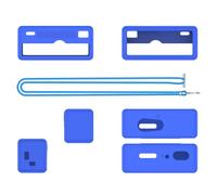 Funda protectora de silicona para llavero KODAK CHARMERA, a prueba de golpes, con cordón de protección profesional