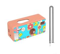 Funda protectora de silicona para llavero KODAK Charmera cámara digital, cubierta suave con diseño de patrón para accesorios de cámara