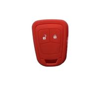 Funda Protectora De Silicona para Llavero para Chevrolet De 2 Botones Funda Llave(Red)