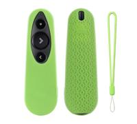 Funda protectora de silicona para Logitech R500S/R500, protector de silicona inalámbrico o con cordón para presentador R500 (verde fluorescente)