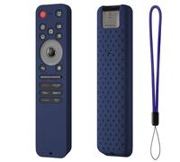Funda protectora de silicona para mando a distancia LG MR25GA Magic, brilla en la oscuridad, funda con agarre antideslizante para LG Magic Remote, suave, lavable, ergonómica, piel RC (azul oscuro)