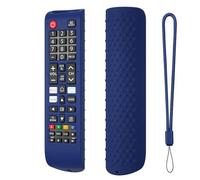 Funda Protectora de Silicona para Mando a Distancia para Samsung Smart TV A Prueba de Golpes Funda Mando a Distancia para Samsung BN59-01315A BN59-01315B BN59-01315E Antideslizante (Azul Oscuro)