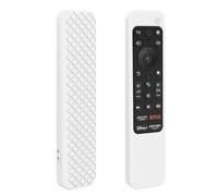 Funda Protectora de Silicona para Mando a Distancia por Voz para Sony 4K Ultra HD TV X80K X90K X95K Series 2022 Modelo RMF-TX800U,Funda Protectora para Mando a Distancia Smart TV (Blanco)