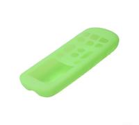 Funda protectora de silicona para mando a distancia Samsung ARH-2201, piel lavable de alta elasticidad, diseño antipérdida, color rojo (verde luminoso)