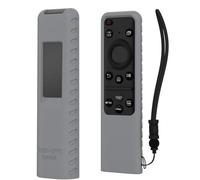 Funda Protectora de Silicona para Mando a Distancia Samsung Solar Cell 2023 TM2360E BN59-01432A TM2361E BN59-01439A Funda de Silicona con cordón para Mando a Distancia Smart TV (Gris)