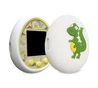 Funda protectora de silicona para máquina electrónica de mascotas, juego digital virtual de mascotas con diseño 3D y protección impermeable para niños y niñas (blanco)