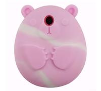 Funda protectora de silicona para máquina virtual Tamagotchi Pix con correa de mano para una fácil fijación y resistencia (rosa)