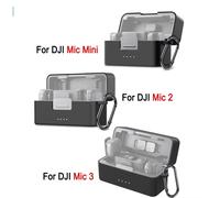 Funda Protectora de Silicona para Micrófono Inalámbrico DJI Mic 3 / Mic 2 / Mic Mini, Suave al Tacto, a Prueba de Arañazos y Polvo