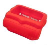Funda protectora de silicona para ordenador de buceo Perdix - Funda rígida con asa, aberturas precisas para botones y pantalla, fácil accesorio para Buceo Diving (rojo)
