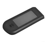 Funda protectora de silicona para patinete eléctrico Niu Kqi2 y Kqi3, protector de pantalla, impermeable, a prueba de polvo, color negro (negro)