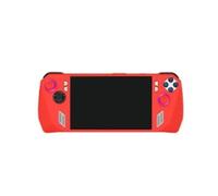 Funda Protectora de Silicona para ROG Ally Máquina de Juegos Funda Protectora para Consola Funda de Silicona a Prueba de caídas Accesorios para Juegos (Rojo)