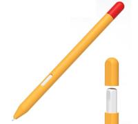 Funda protectora de silicona para Samsung Galaxy-Tab S11/S11 Ultra para S Pen, agarre antideslizante, funda de silicona suave de doble color, protector de bolígrafo de color resistente a los arañazos