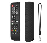 Funda Protectora de Silicona para Samsung Smart TV BN59-01315A BN59-01315B BN59-01315E BN59-01315L Funda Antideslizante a Prueba de Golpes para el Mando a Distancia (Negro)