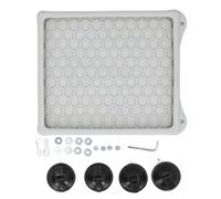 Funda Protectora de Silicona para satélite, Cubierta Suave, Ligera y Duradera con 4 ventosas para Accesorios de Mini Antena, Color Gris