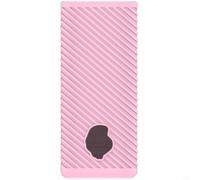 Funda protectora de silicona para Skullcandy Dime para evo, funda suave resistente a los arañazos con botón de fácil acceso, equipo de viaje ligero para auriculares (es negro)