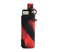 Funda protectora de silicona para Smok RPM80 Pro Kit Skin Decal Wrap Sleeve Antideslizante Shield Negro Rojo