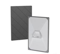 Funda protectora de silicona para Starlink Gen3 con marco impermeable que absorbe los golpes y resistente al granizo (negro)