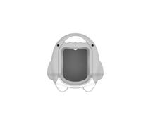 Funda Protectora de Silicona para Tamagotchi Nano Consola de Juegos para Mascotas Dibujos Animados Anti-caída Funda de Viaje de Piel Suave Anti-arañazos Funda de Transporte (Gris)