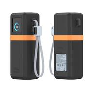 Funda protectora de silicona para UGREEN Nexode Pro 25000mAh 200W PB728, agujeros reforzados para cordón y ventana de visualización inteligente, funda de viaje a prueba de golpes para accesorios de