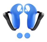 Funda protectora de silicona para volante antipérdida Juego de accesorios para juegos adecuado para todos los usuarios con cubierta de palanca de mando para Q 3