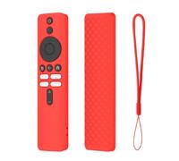Funda protectora de silicona para Xiaomi Mi TV Box S de 2ª generación, a prueba de golpes, carcasa protectora de repuesto (rojo)