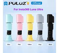 Funda Protectora de Silicona PULUZ para Insta360 Luna Ultra 6 en 1, Funda Protectora de Cuerpo Completo para Cámara, Accesorios