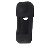 Funda protectora de silicona suave, agarre y cubierta de lente para cámara de acción Insta360 X5, accesorio de viaje negro ligero