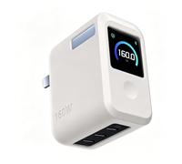 Funda protectora de silicona suave compatible con Anker Prime Charger 160W 3 puertos, flexible resistente a los arañazos, gris
