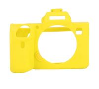Funda Protectora de Silicona Suave para cámara A7 III A7R3 A7 Mark III A7M3 Funda Protectora de cámara Duradera, Lavable, antiarañazos y a Prueba de Polvo (Amarilla)