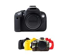 Funda protectora de silicona suave para cámara Canon EOS 600D, EOS Rebel T3i y EOS Kiss X5, color negro