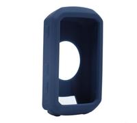 Funda protectora de silicona suave para Garmin Edge 850 GPS con diseño absorbente de golpes y recortes precisos para botones, color negro (medianoche en azul)