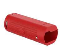 Funda protectora de silicona suave para Garmin Varia UT800 luces inteligentes para montar en bicicleta, a prueba de golpes, protector anticaídas (rojo)