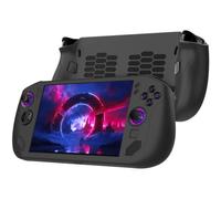 Funda protectora de silicona suave para Lenovo Legion GO S Consola de mano, anticaídas, a prueba de golpes, funda para accesorios de juego (negro)