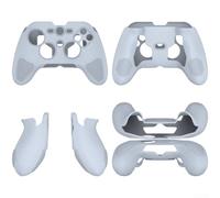 Funda protectora de silicona tolerante a caídas para controladores SCUF VALOR PRO que mantienen las superficies internas operativas y de polvo (gris)