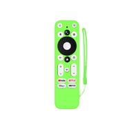Funda protectora de silicona (verde claro) para control remoto Onn Android TV 2K FHD TV Stick, antideslizante