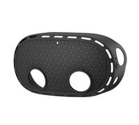 Funda protectora de silicona VR, funda ligera con agarre texturizado para auriculares META 3S, resistente a arañazos y golpes, color negro