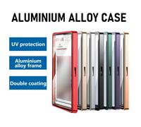 Funda protectora de tarjetas graduadas de aleación de aluminio para losa de PSA/CGC, caja de soporte de pantalla magnética para tarjetas comerciales resistente a los rayos UV y los arañazos Red for BG