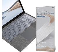Funda Protectora de Teclado para Laptop Microsoft 2024 Surface (7ª edición Copilot + PC) de 13.8 pulgadas/15 Pulgadas, diseño inglés de EE. UU., película Protectora Ultrafina de TPU de Alta