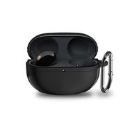 Funda protectora de TPU compatible con auriculares Bluetooth Sony WF-1000XM5 con hebilla para colgar.