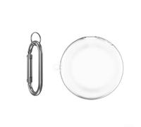 Funda protectora de TPU, cubierta suave transparente con gancho, para Soundcore Sleep A20 Travel Daily Use (transparente)