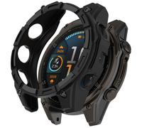 Funda protectora de TPU negra Tactix 8 para Garmin 51mm Solar Black