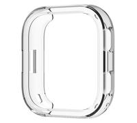 Funda protectora de TPU para Amazfit Bip Max, media cubierta, ligera, resistente a los golpes, con acceso a todos los botones y puertos (transparente)
