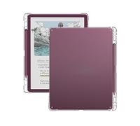 Funda protectora de TPU para Kindle Scribe 27.9 cm/Scribe Colorsoft 27.9 cm/2026 diseño transparente con protección contra caídas (transparente con ranura para bolígrafo)