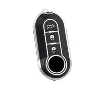 Funda Protectora De TPU para Llave De Coche para Citroën para Jumper(Black Sliver)