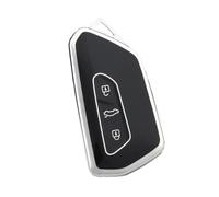 Funda Protectora De TPU para Llave De Coche para Seat para León MK4(Black Sliver)