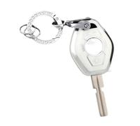 Funda Protectora De TPU para Llave Inteligente De Coche Llaveros Y Llaveros para Serie X3 X5 Z3 Z4 3 5 7 Series E38 E39 E46 E83 1998-2005(White Sliver,Set 1)