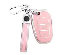 Funda Protectora De TPU para Llave Inteligente De Coche para Citroën C1 C2 C4 C6 C3-XR Grand DS3 Y DS5(Pink,Set 3)